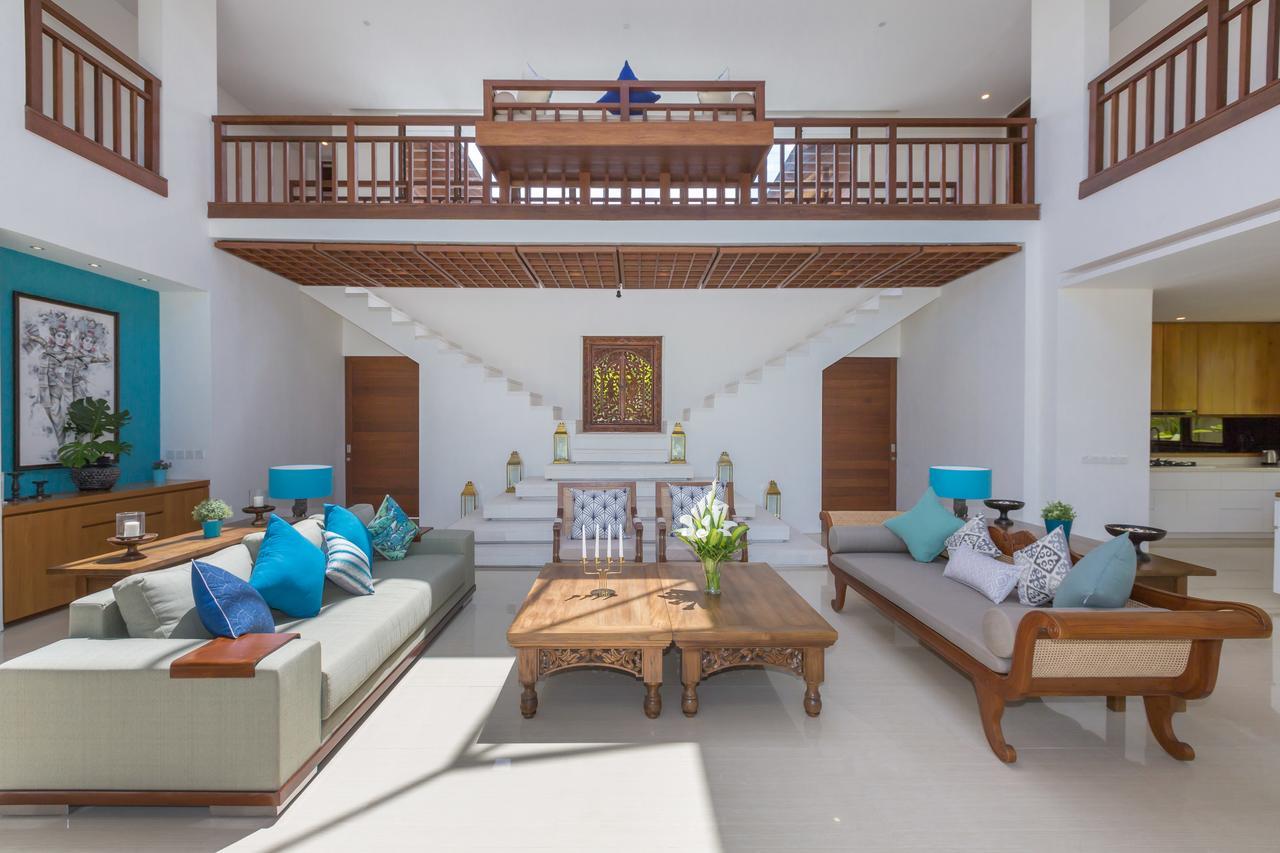 Villa Rusa Biru - Modern Villa With Private Pool And Cook In The Heart Of Berawa Canggu Extérieur photo